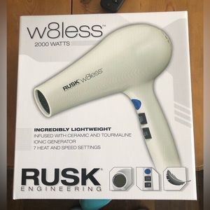 NWT RUSK w8less 2000 watts Hairdryer